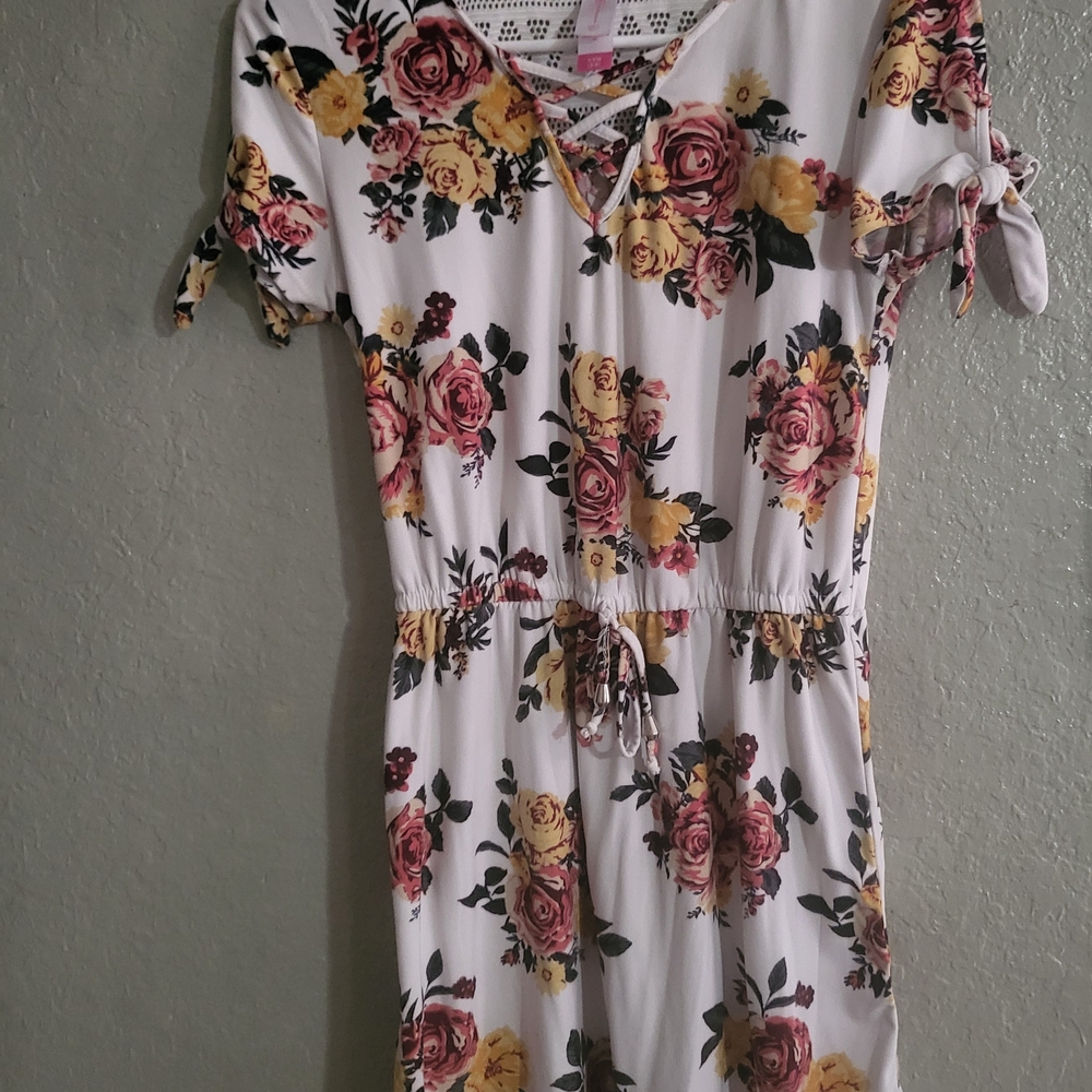 No Boundaries floral dress